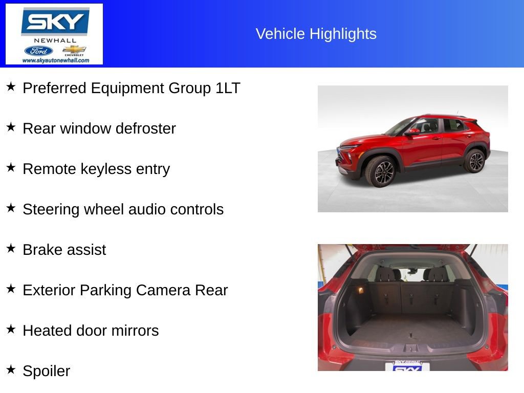 Used 2025 Chevrolet TrailBlazer LT image 12