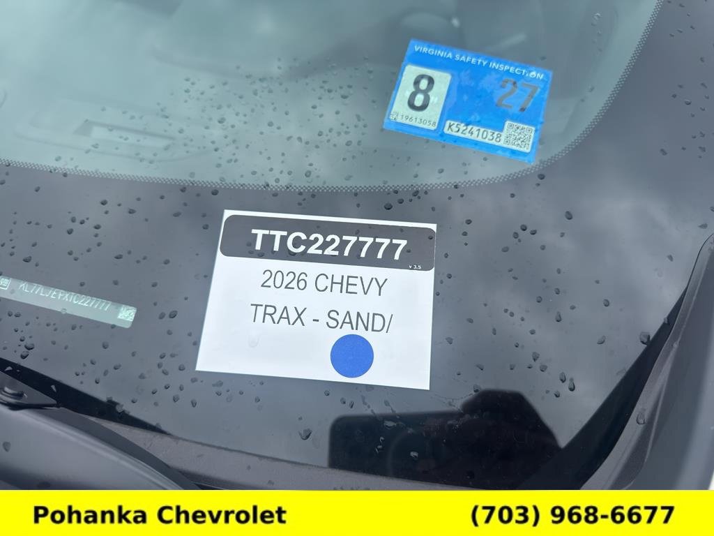 New 2026 Chevrolet Trax RS w/ Driver Confidence Package FWD image 31