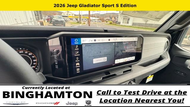 New 2026 Jeep Gladiator Sport AWD/4WD image 21