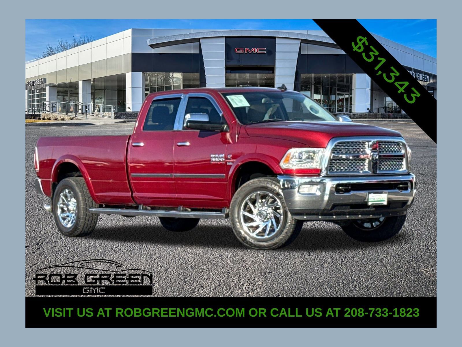 Used 2014 RAM 3500 Laramie w/ Cold Weather Group image 1
