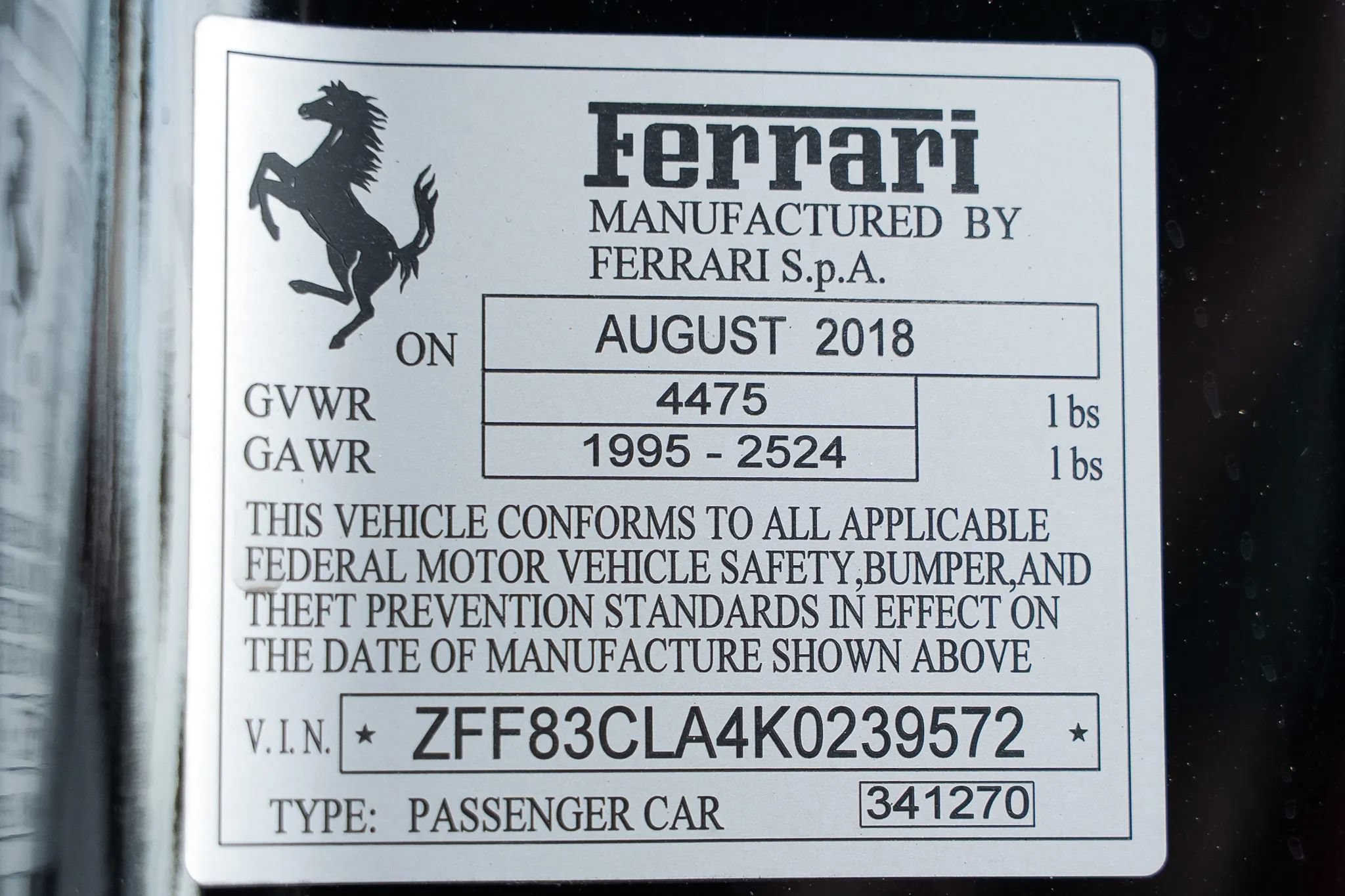 Used 2019 Ferrari 812 Superfast RWD image 62