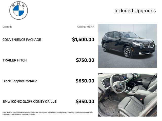Used 2026 BMW X3 xDrive30 w/ Convenience Package AWD/4WD image 4