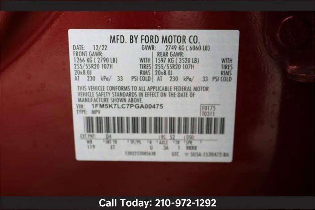 Used 2023 Ford Explorer King Ranch w/ Technology Package RWD image 38