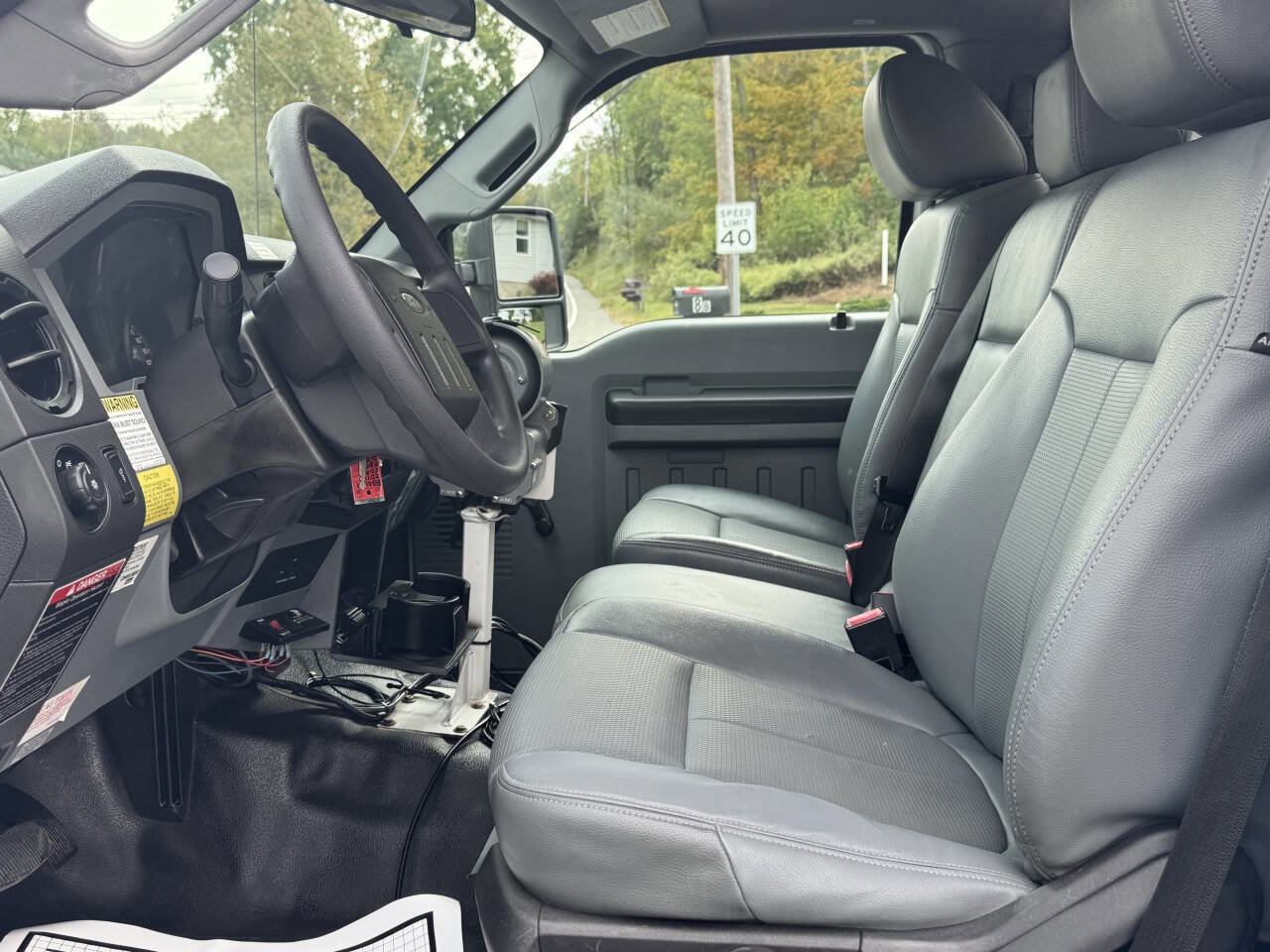 Used 2014 Ford F550 2WD Regular Cab Super Duty w/ Snow Plow Prep Package image 14