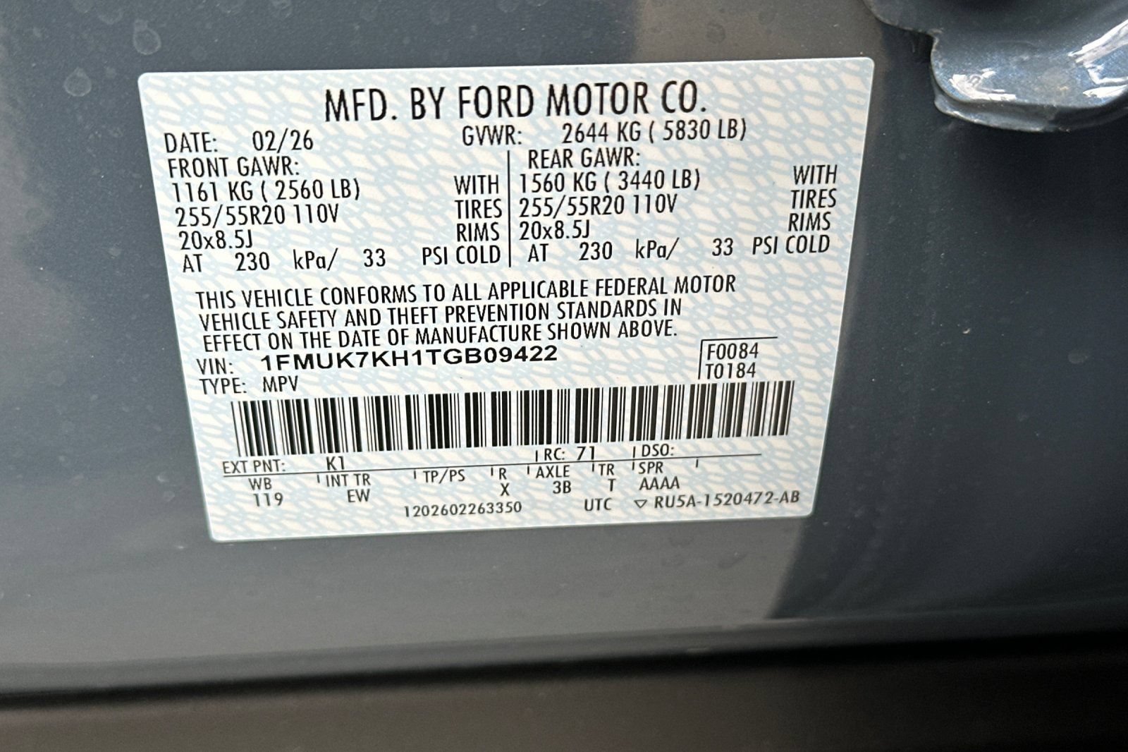 New 2026 Ford Explorer ST-Line w/ Premium Package RWD image 29