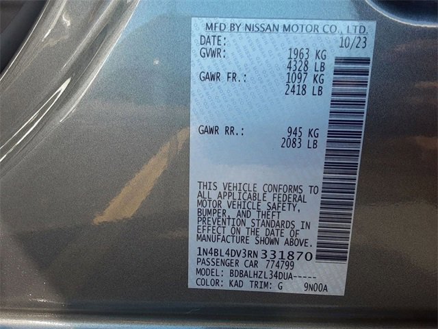 Used 2024 Nissan Altima 2.5 SV image 31