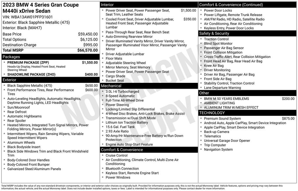 Used 2023 BMW M440i xDrive Gran Coupe w/ Premium Package image 25