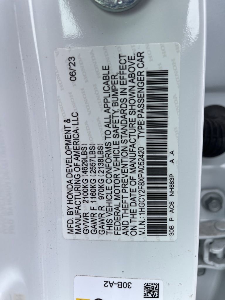 Certified 2023 Honda Accord Touring image 11