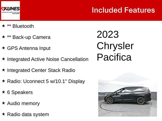 Used 2023 Chrysler Pacifica Touring-L w/ S Appearance Package AWD/4WD image 3
