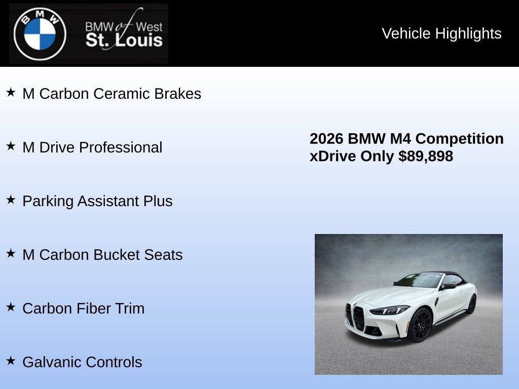 Used 2026 BMW M4 xDrive Competition AWD/4WD image 16