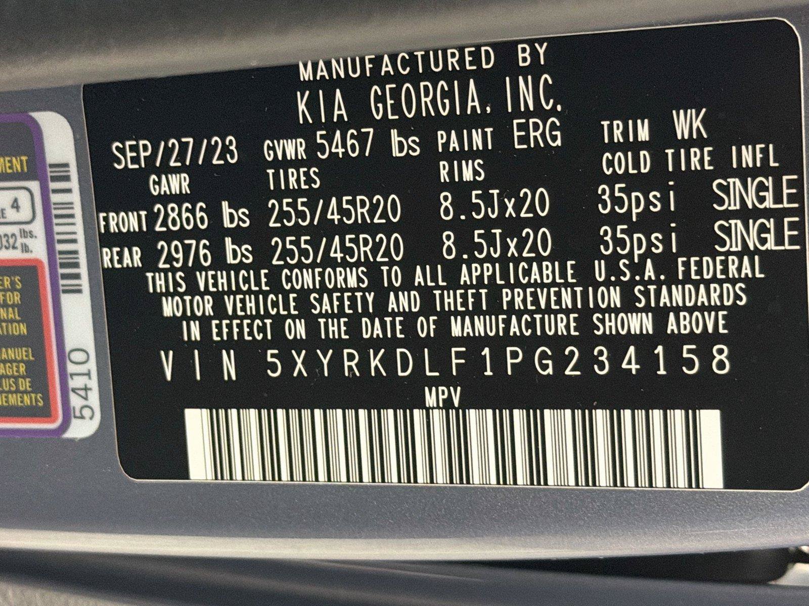 Used 2023 Kia Sorento SX AWD/4WD image 40