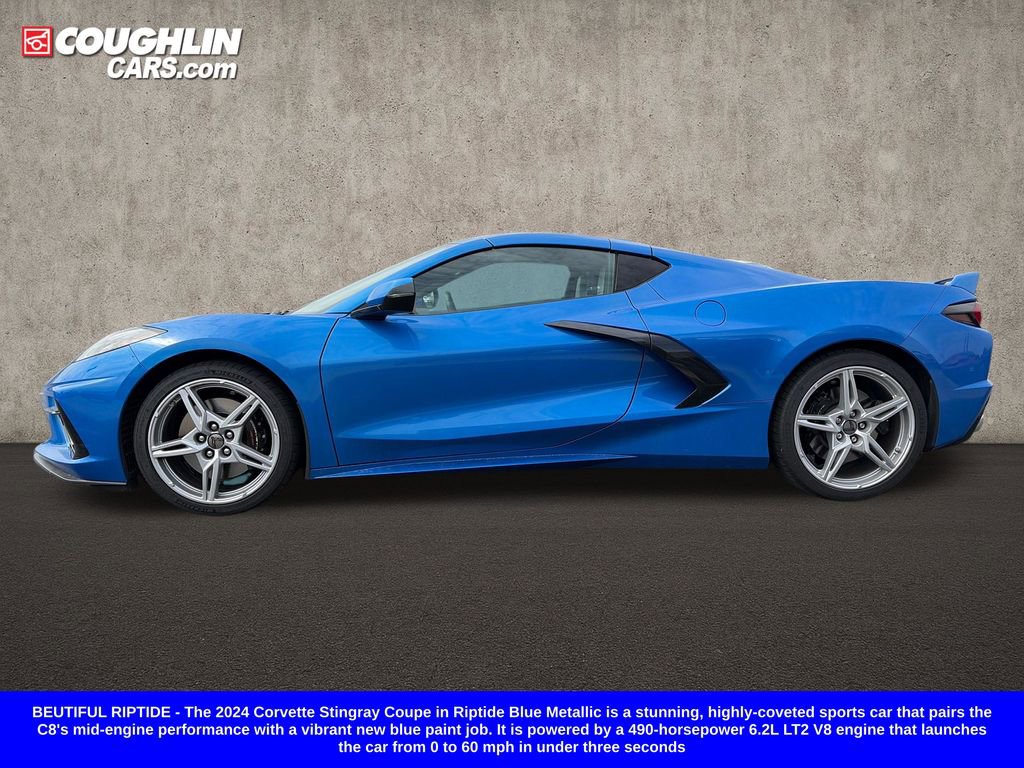 Used 2024 Chevrolet Corvette Stingray Coupe w/ Z51 Performance Package RWD image 4