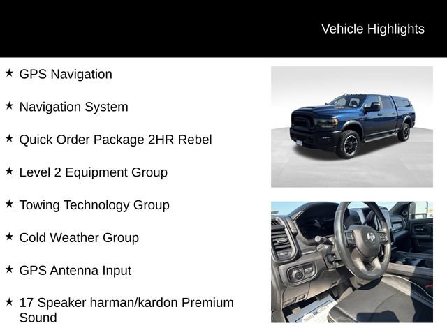 Used 2023 RAM 2500 Rebel w/ Level 2 Equipment Group AWD/4WD image 8