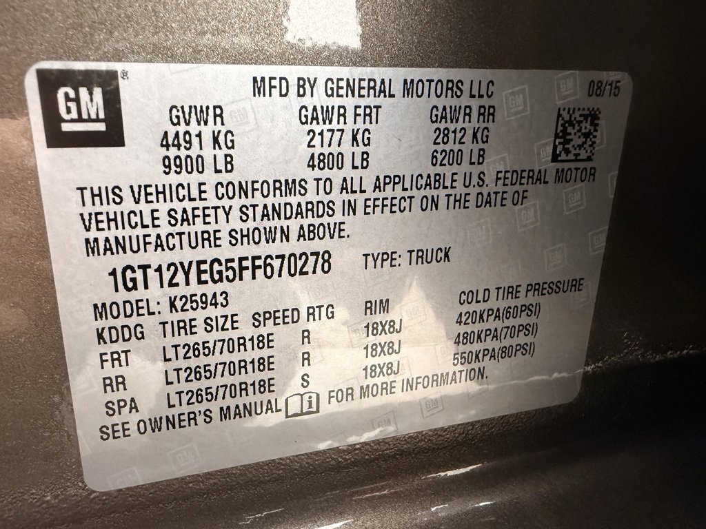 Used 2015 GMC Sierra 2500 SLE w/ SLE Preferred Package image 33