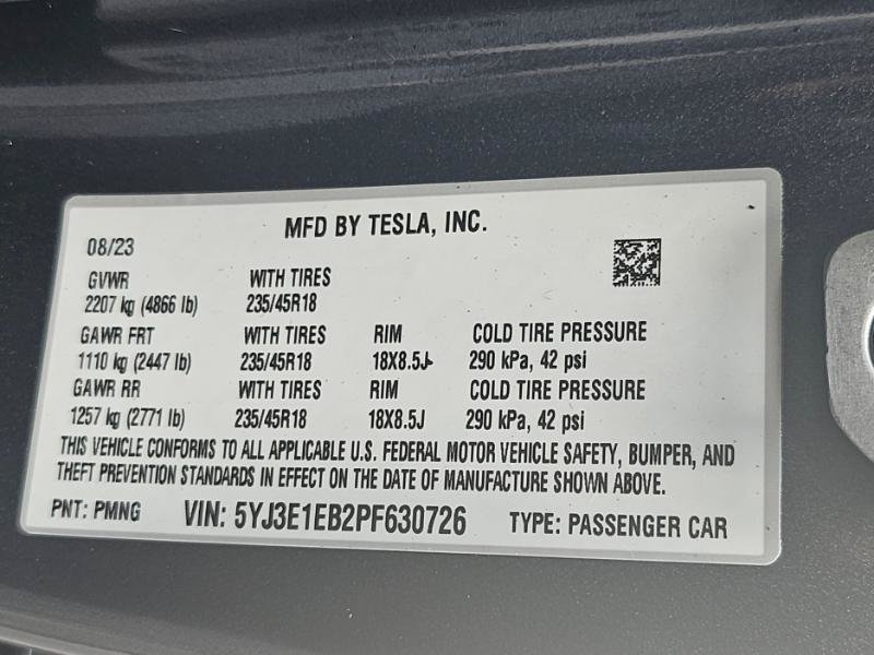 Used 2023 Tesla Model 3 Long Range AWD/4WD image 34