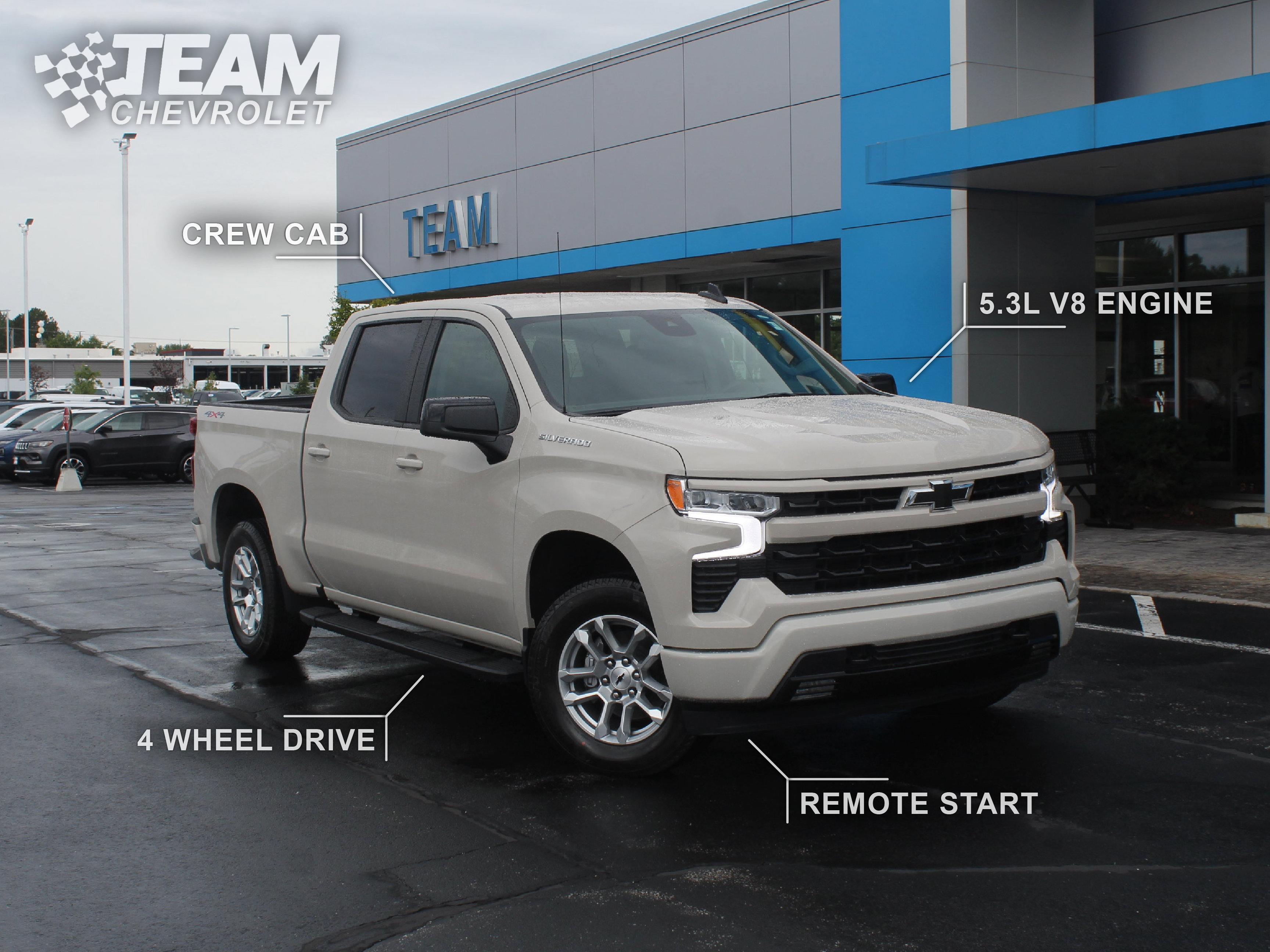 New 2026 Chevrolet Silverado 1500 RST w/ Convenience Package II AWD/4WD image 2