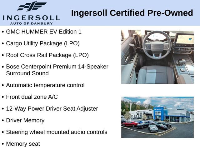 Used 2024 GMC Hummer EV 3X w/ LPO, Cargo Utility Package AWD/4WD image 10