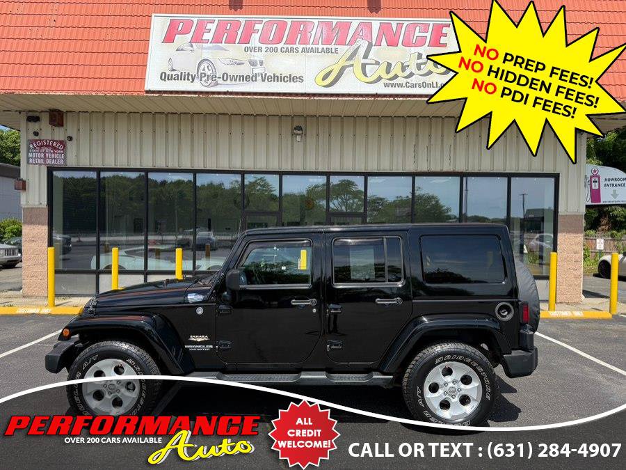 Used 2015 Jeep Wrangler Unlimited Sahara w/ Max Tow Package AWD/4WD image 3