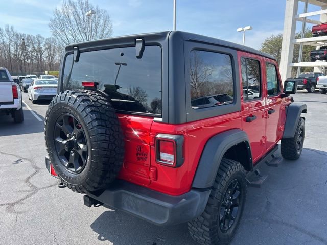 Used 2022 Jeep Wrangler Unlimited Willys image 5