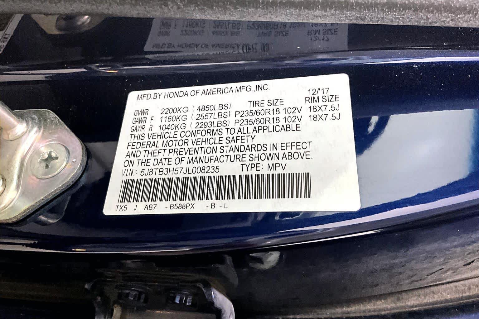 Used 2018 Acura RDX FWD w/ Technology Package image 34