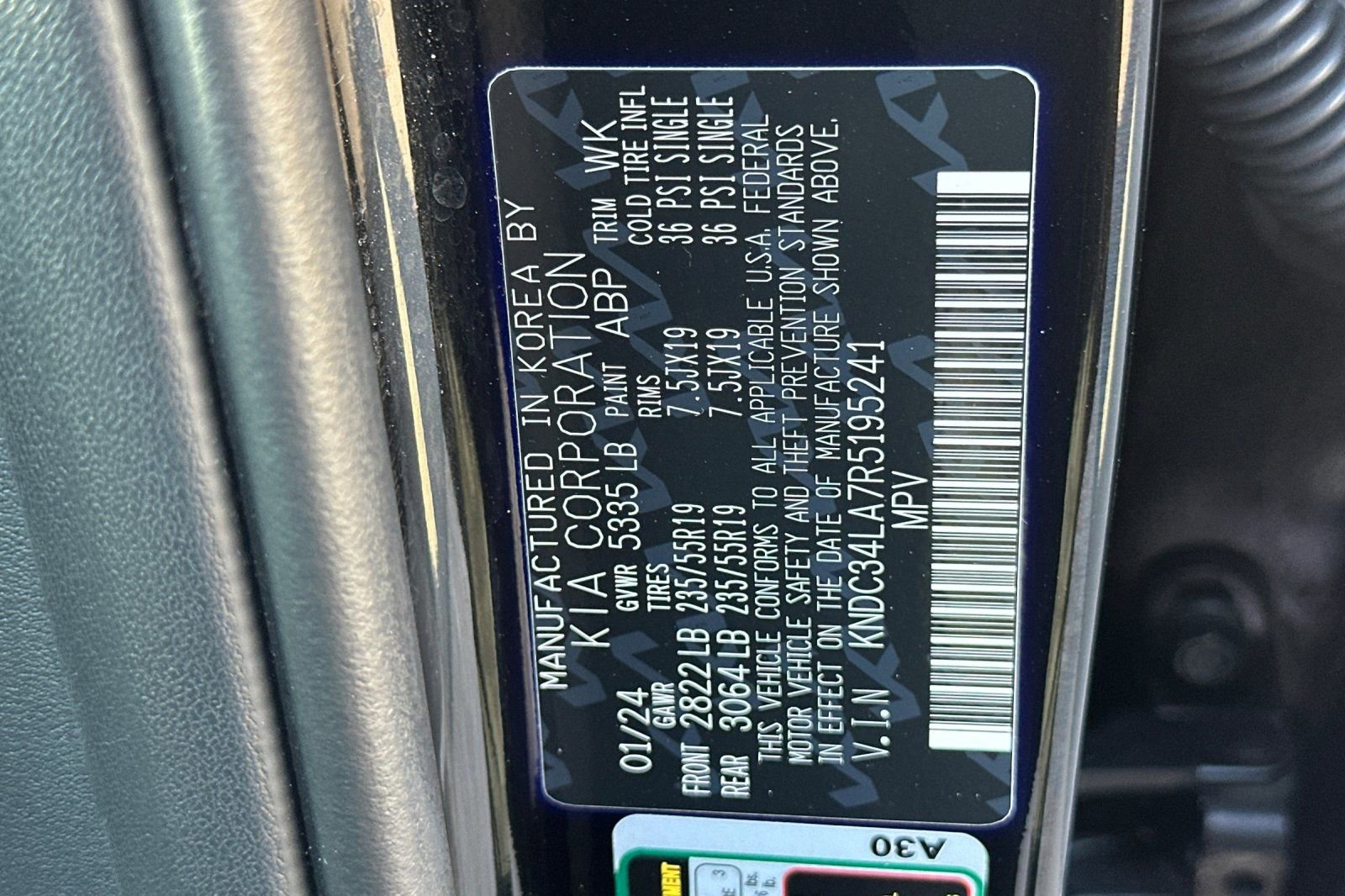 Used 2024 Kia EV6 Wind image 34