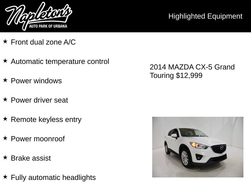 Used 2014 MAZDA CX-5 Grand Touring AWD/4WD image 15