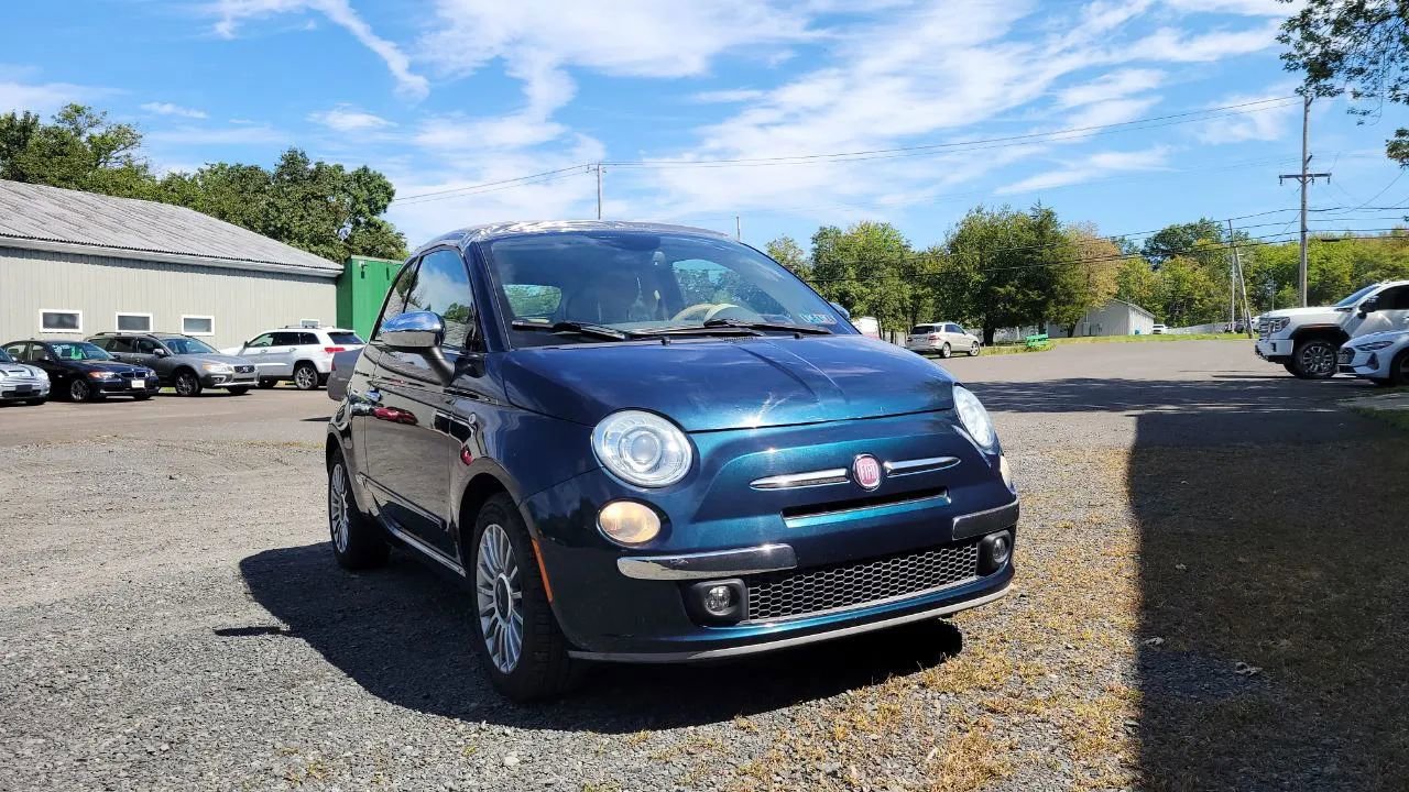 Used 2014 FIAT 500 Lounge w/ Luxury Leather Package image 2