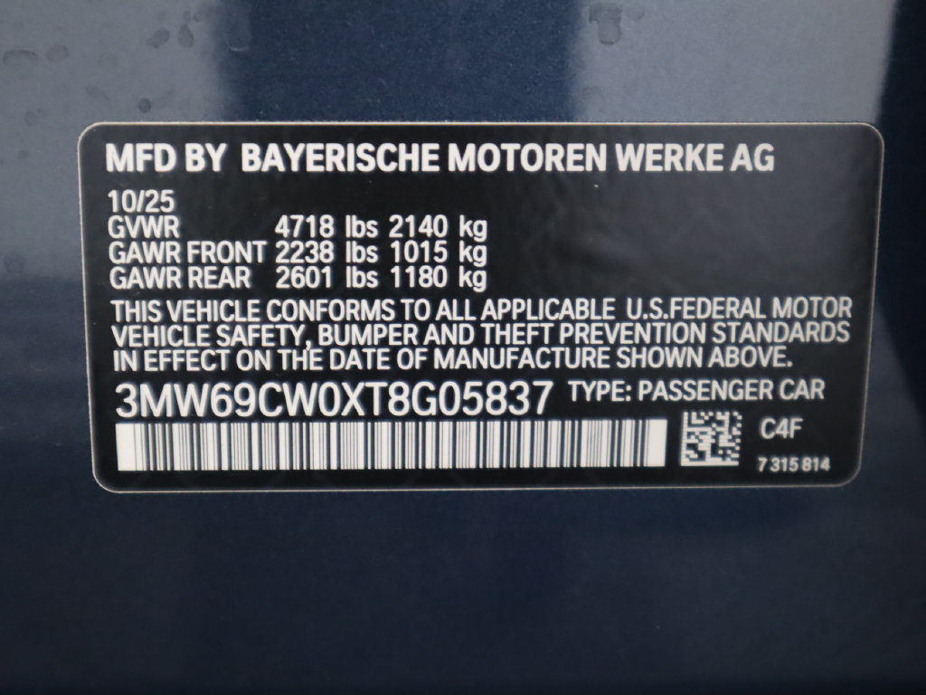 Certified 2026 BMW 330i Sedan w/ M Sport Package RWD image 35