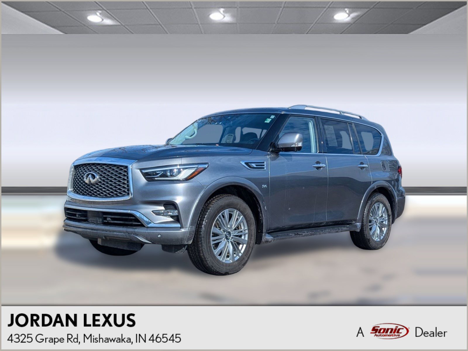 Used 2020 INFINITI QX80 Luxe w/ Proassist Package image 1