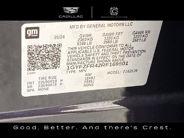 Certified 2024 Cadillac XT4 Sport AWD/4WD image 34
