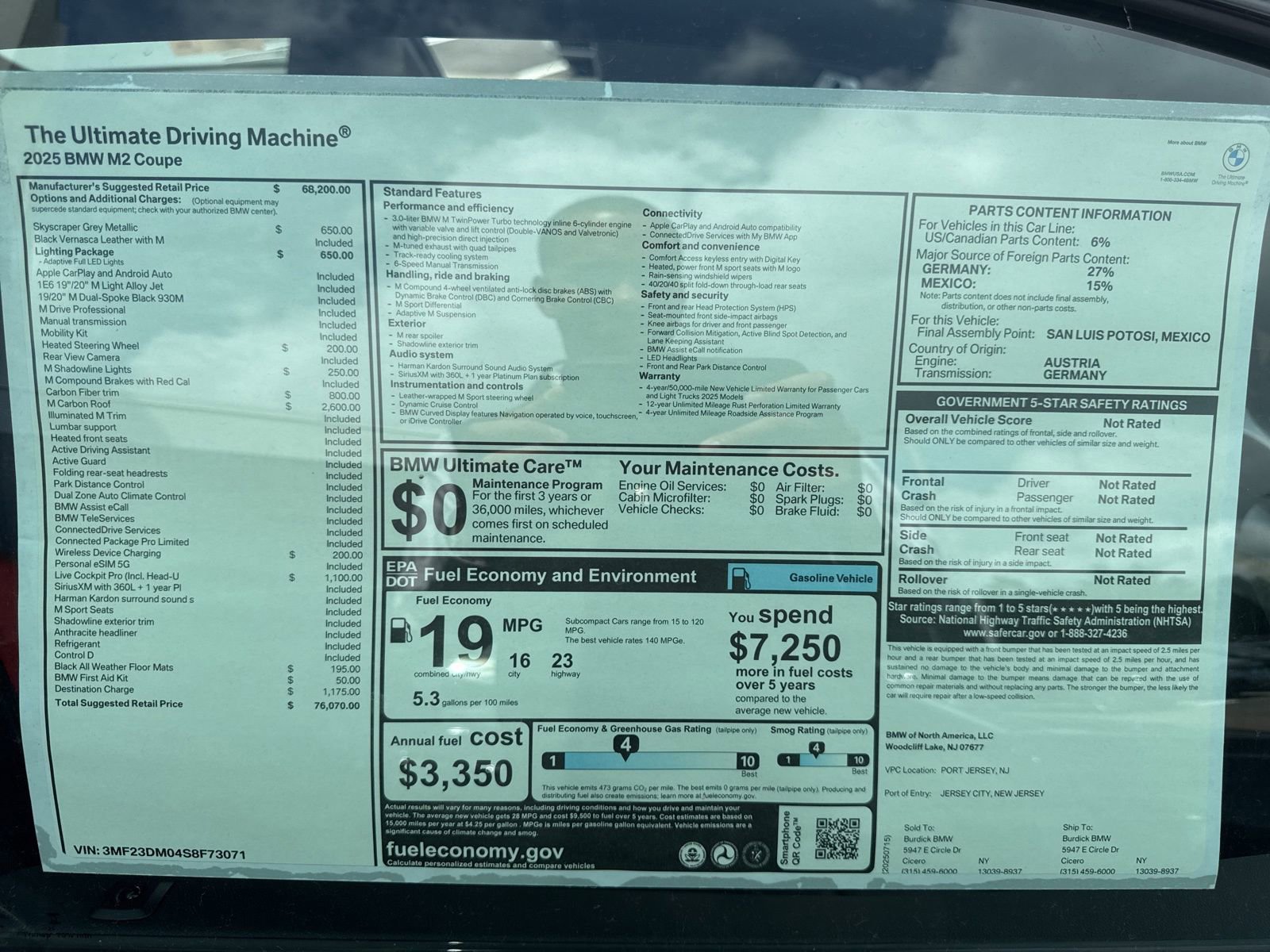 New 2025 BMW M2 w/ Lighting Package image 45