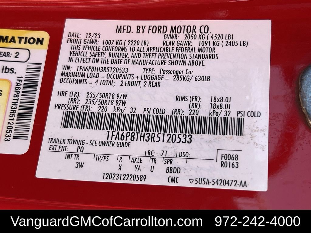 Used 2024 Ford Mustang Premium image 33