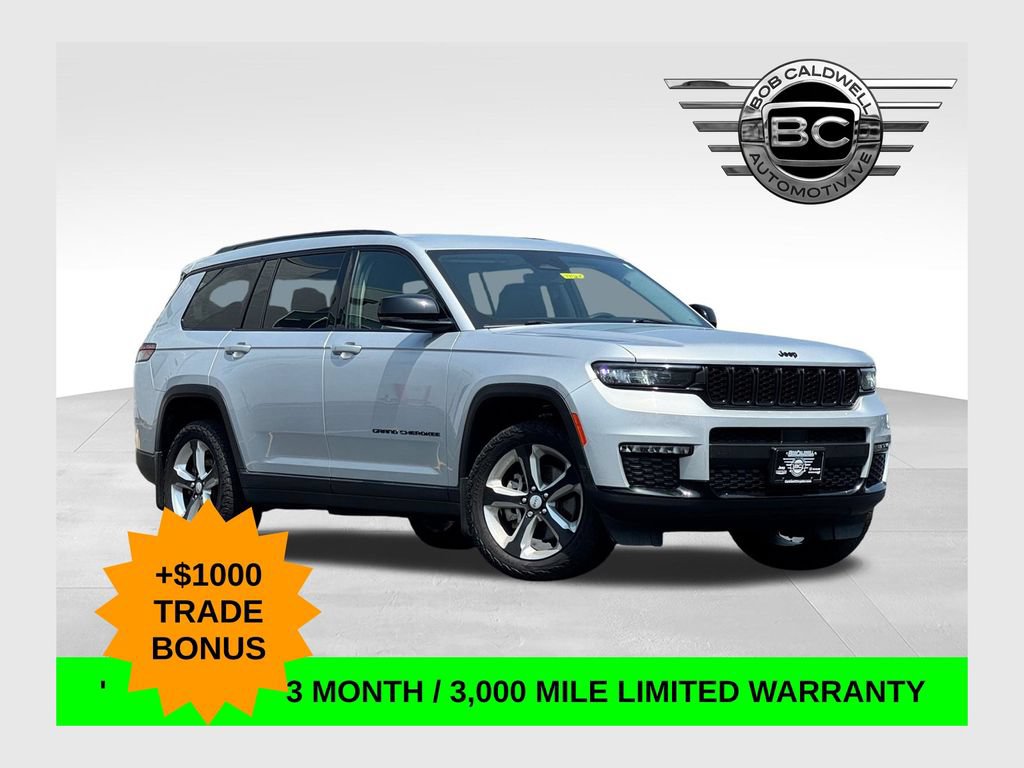 Used 2023 Jeep Grand Cherokee L Limited w/ Black Appearance Package AWD/4WD image 1