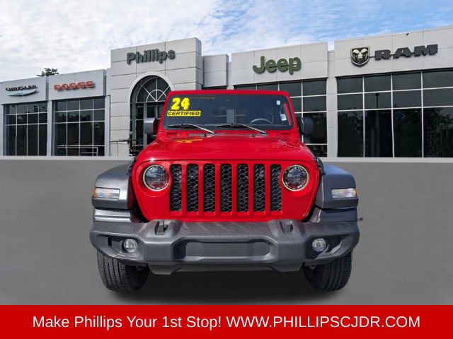 Used 2024 Jeep Wrangler Unlimited Sport AWD/4WD image 8
