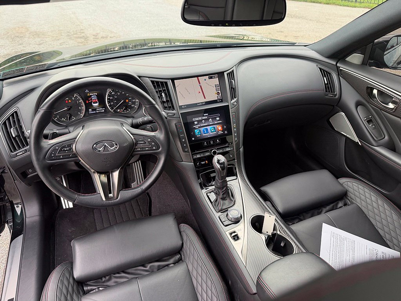 Certified 2024 INFINITI Q50 Red Sport 400 w/ Black Opal Edition AWD/4WD image 13