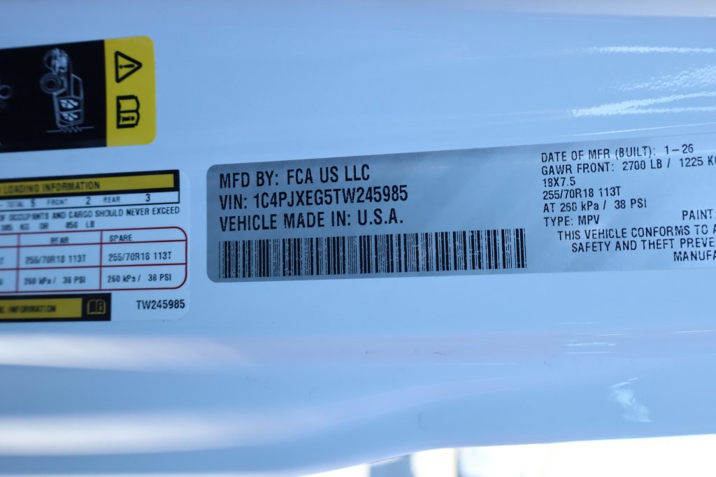 Certified 2026 Jeep Wrangler Unlimited Sahara AWD/4WD image 33
