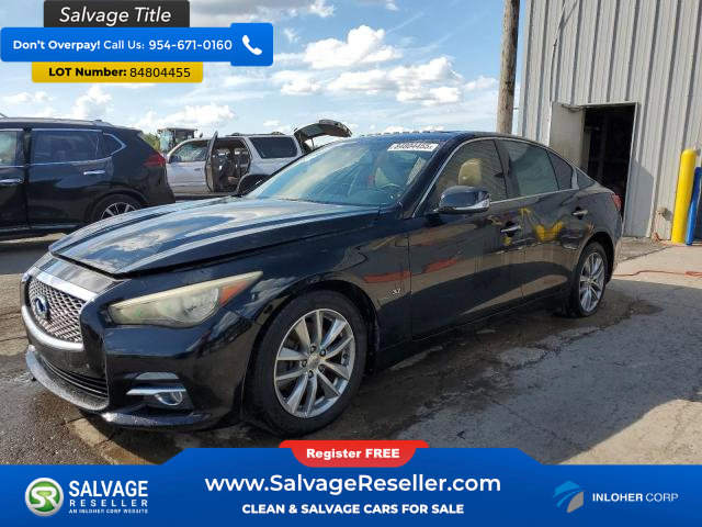 Used 2014 INFINITI Q50 Premium w/ Leather Seating Package