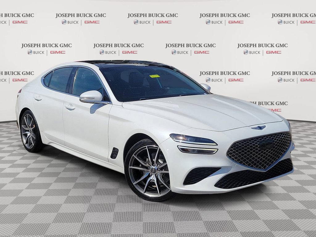 Used 2022 Genesis G70 2.0T w/ Prestige Package AWD/4WD image 1