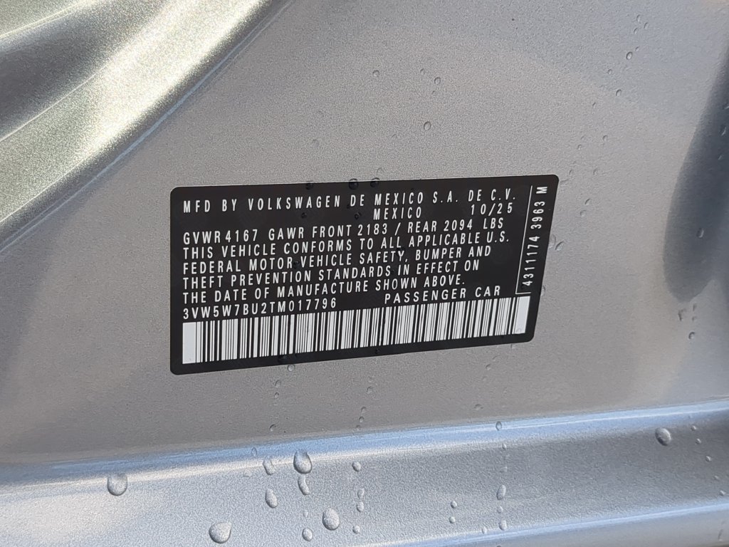 Certified 2026 Volkswagen Jetta S FWD image 31