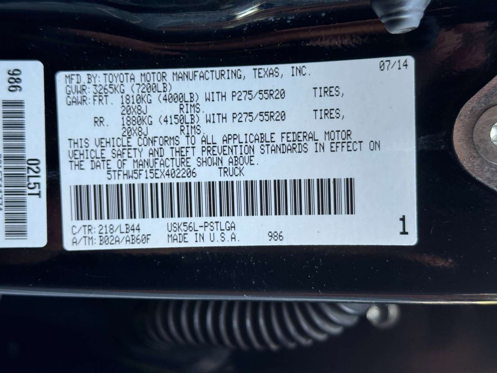 Used 2014 Toyota Tundra Limited w/ Limited Premium Package AWD/4WD image 43