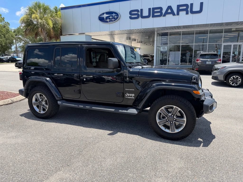Used 2020 Jeep Wrangler Unlimited Sahara AWD/4WD image 1