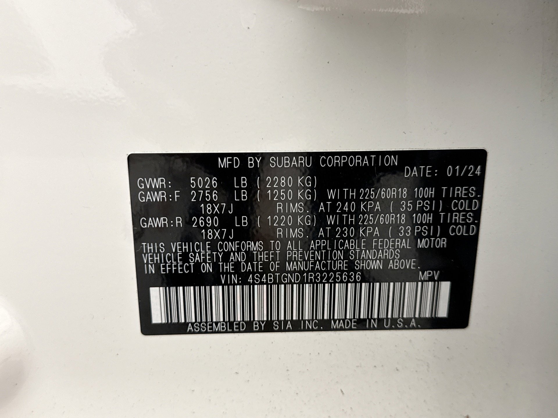 Used 2024 Subaru Outback Limited XT image 12