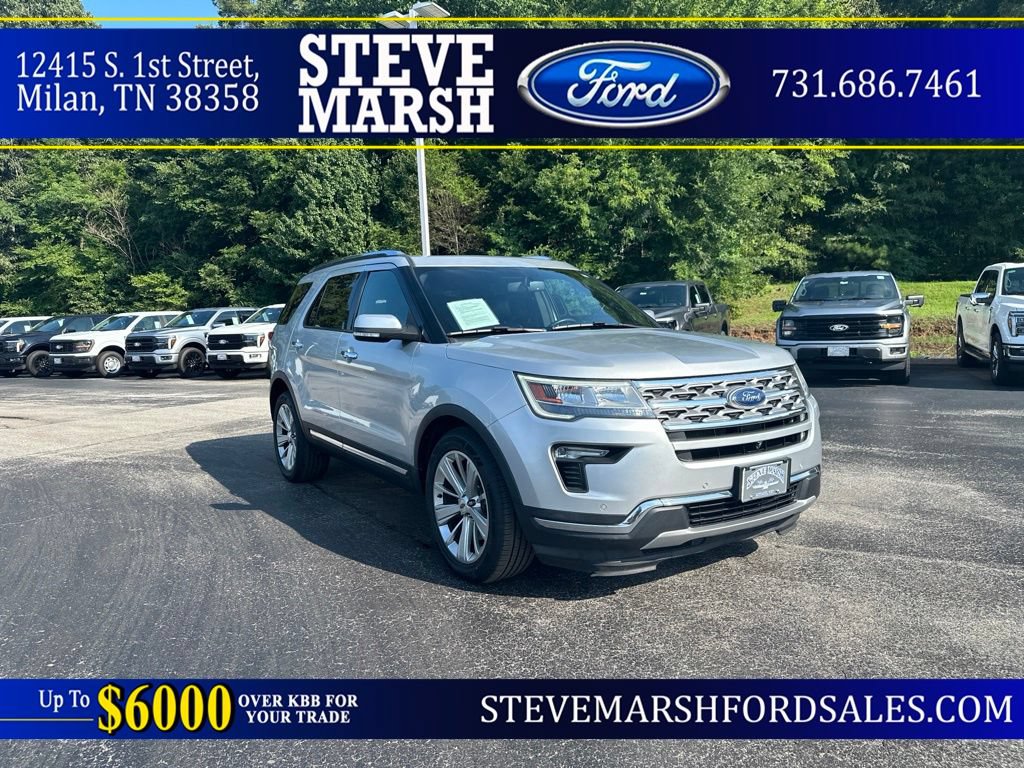 Used 2019 Ford Explorer Limited w/ Class III Trailer Tow Package FWD image 1