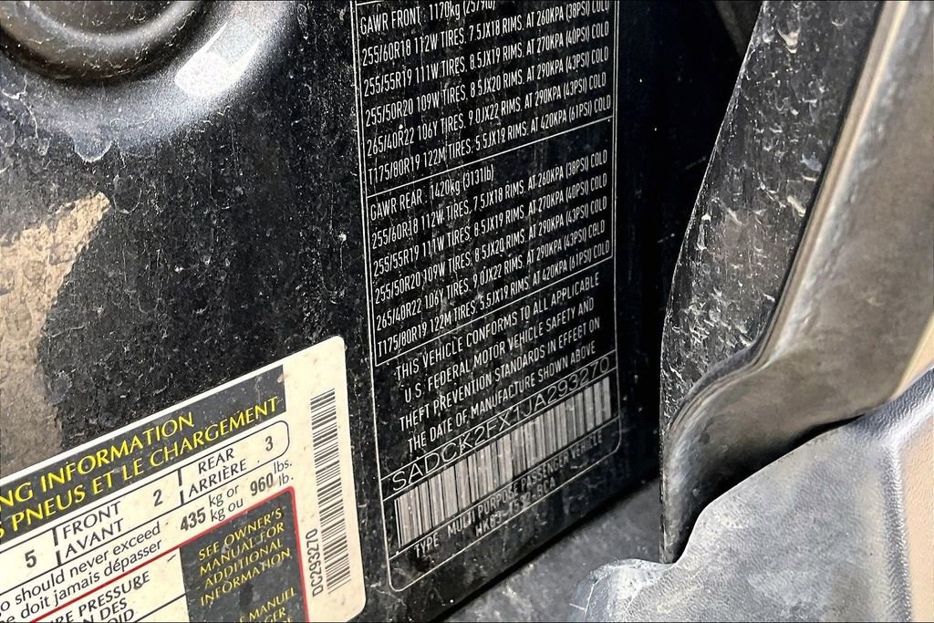 Used 2018 Jaguar F-PACE Prestige image 42