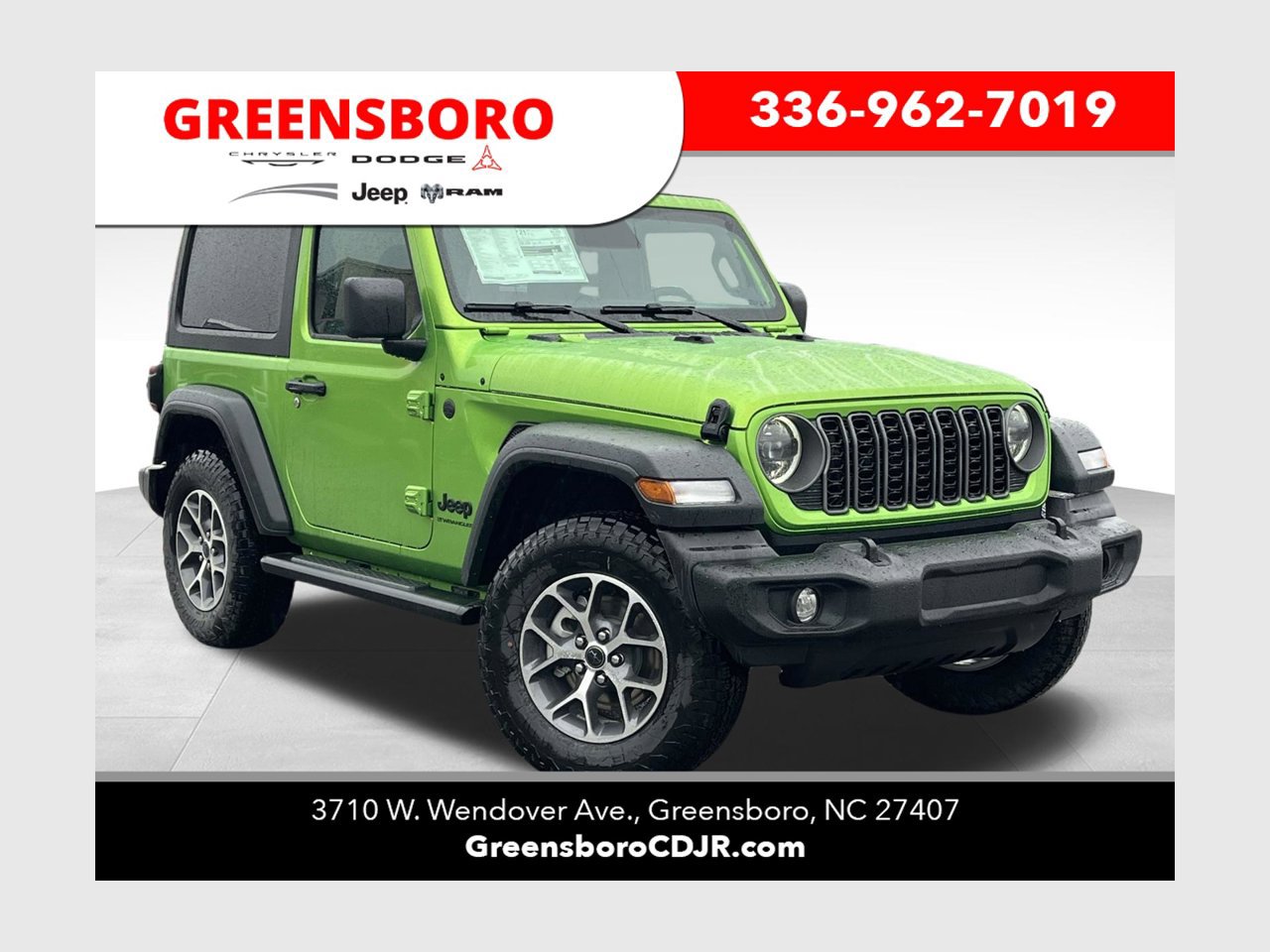 New 2026 Jeep Wrangler Sport