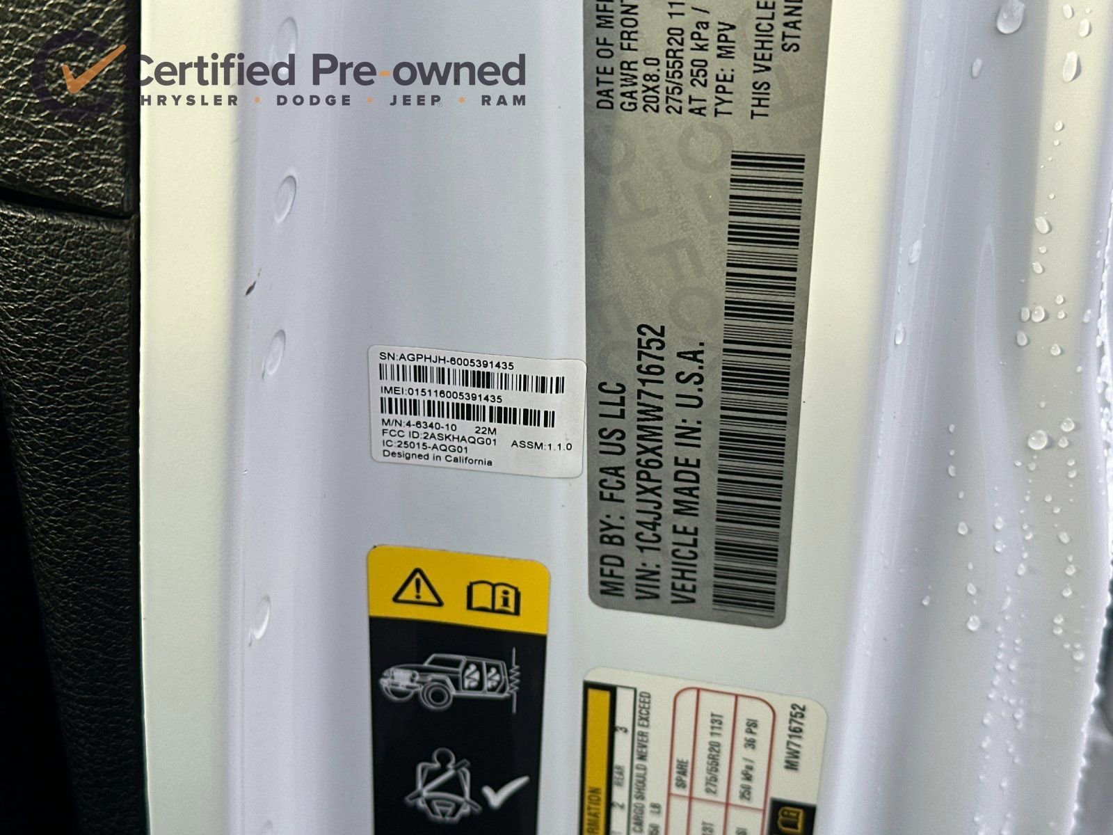 Used 2021 Jeep Wrangler Unlimited Sahara w/ Cold Weather Group image 31