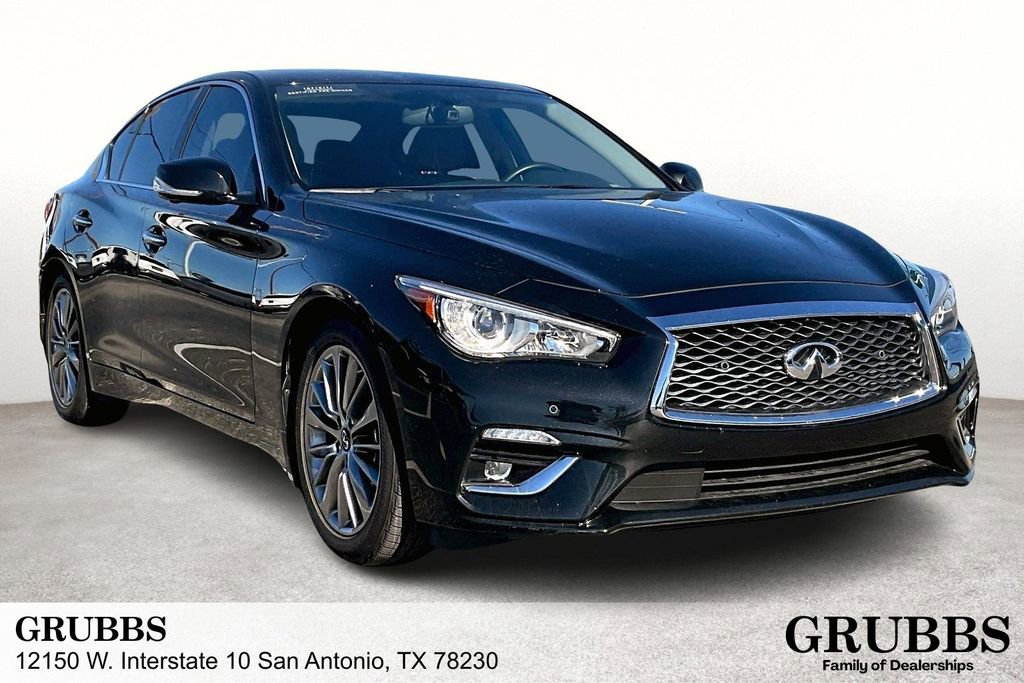 Certified 2023 INFINITI Q50 Luxe w/ Cargo Package video 1