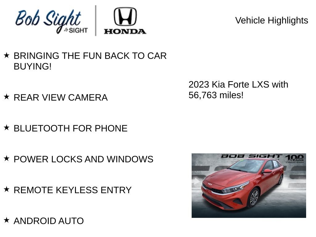 Used 2023 Kia Forte LXS image 3