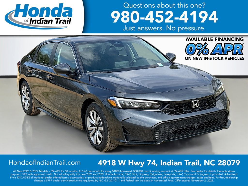 Used 2026 Honda Civic LX