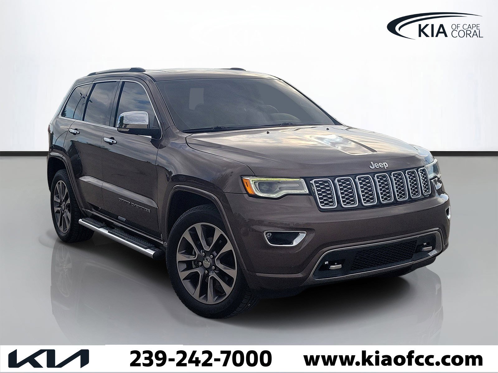 Used 2017 Jeep Grand Cherokee Overland w/ Trailer Tow Group IV RWD image 1